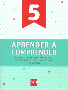 portada Aprender a Comprender 5 s m (Novedad 2017) (in Spanish)