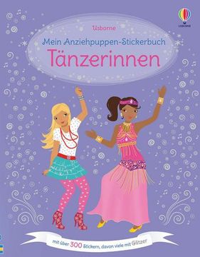 portada Mein Anziehpuppen-Stickerbuch: Tänzerinnen (en Alemán)
