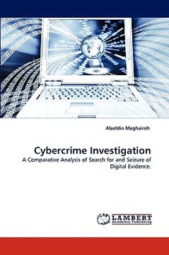 portada cybercrime investigation (en Inglés)