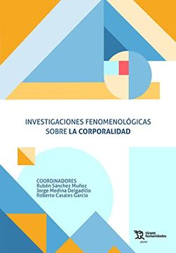 portada Investigaciones Fenomenológicas Sobre la Corporalidad (Plural -Mexico-)