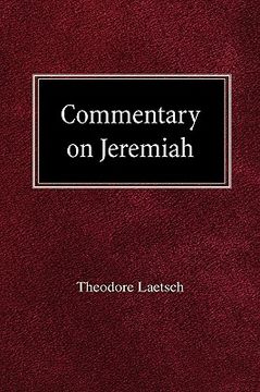 portada commentary on jeremiah (en Inglés)
