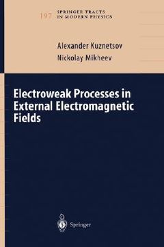 portada electroweak processes in external electromagnetic fields (en Inglés)