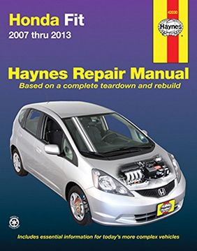 portada Honda Fit 2007 Thru 2013 (Hayne's Automotive Repair Manual)
