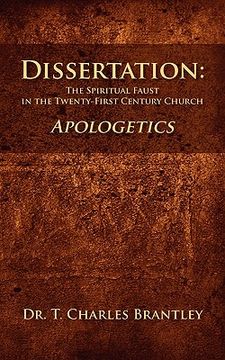 portada dissertation: the spiritual faust in the twenty-first century church (en Inglés)