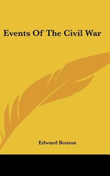 portada events of the civil war (en Inglés)