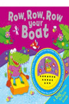 portada Row row row Your Boat big Button Ingles: Big Button Sounds (English Educational Books) (en Inglés)