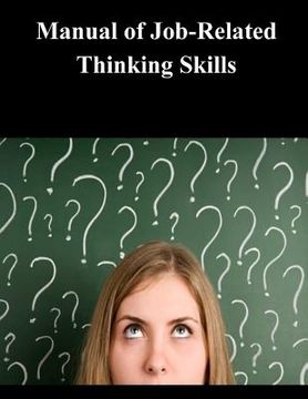 portada Manual of Job-Related Thinking Skills (en Inglés)