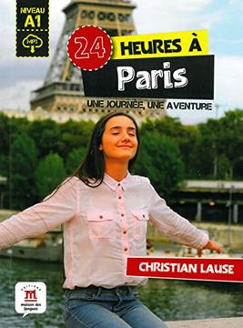 portada 24 Heures à Paris: Buch + Audio-Online
