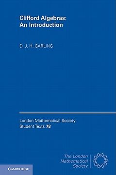 portada Clifford Algebras: An Introduction Hardback (London Mathematical Society Student Texts) (en Inglés)