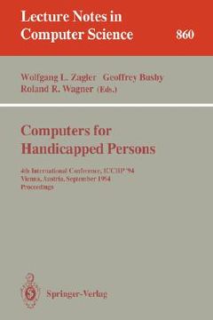 portada computers for handicapped persons (en Inglés)
