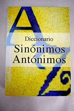 portada Diccionario Sinonimos, Antonimos