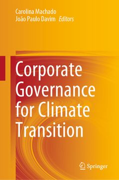 portada Corporate Governance for Climate Transition (in English)