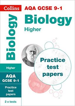 portada Aqa Gcse 9-1 Biology Higher Practice Test Papers (Collins Gcse 9-1 Revision) (en Inglés)