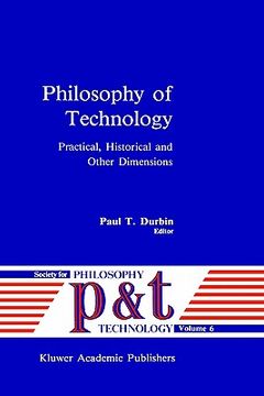 portada philosophy of technology: practical, historical and other dimensions (en Inglés)