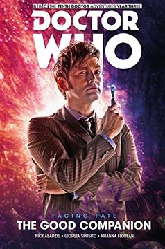 portada Doctor Who: The Tenth Doctor Facing Fate Volume 3 - the Good Companion (in English)