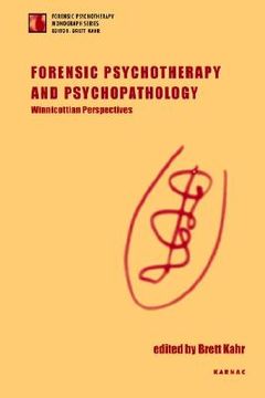 portada forensic psychotherapy and psychopathology (in English)