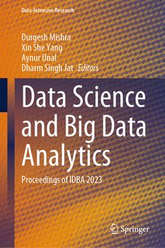 portada Data Science and Big Data Analytics: Proceedings of Idba 2023 (en Inglés)