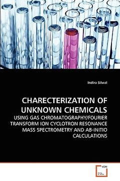 portada charecterization of unknown chemicals (en Inglés)