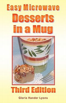 portada easy microwave desserts in a mug (in English)