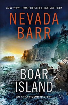 portada Boar Island (Anna Pigeon Mysteries, Book 19): A suspenseful mystery of the American wilderness