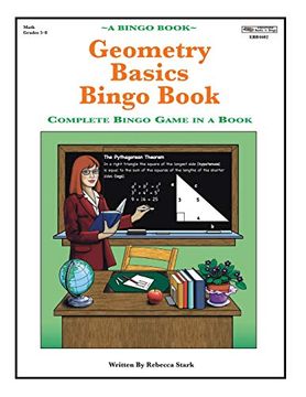 portada Geometry Basics Bingo Book: Complete Bingo Game in a Book (Bingo Books) (in English)