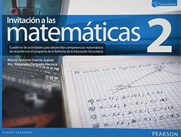 portada Invitacion A Las Matematicas 2. Cuaderno De Actividades Secundaria / 3 Ed