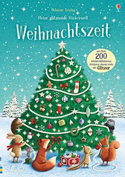 portada Meine Glitzernde Stickerwelt: Weihnachtszeit (in German)