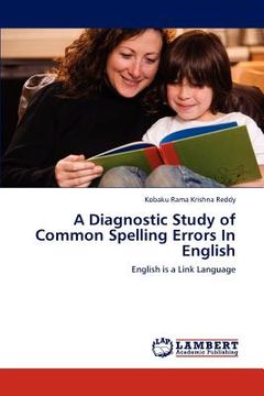 portada a diagnostic study of common spelling errors in english (en Inglés)