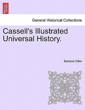 portada cassell's illustrated universal history. (in English)