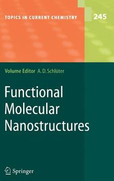 portada functional molecular nanostructures (en Inglés)