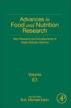 portada New Research and Developments of Water-Soluble Vitamins, Volume 83 (Advances in Food and Nutrition Research) (en Inglés)