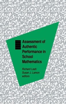 portada Assessment of Authentic Performance in School Mathematics (en Inglés)