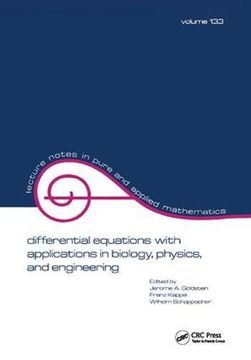 portada Differential Equations with Applications in Biology, Physics, and Engineering (en Inglés)