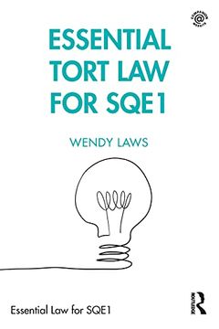 portada Essential Tort law for Sqe1 (Essential law for Sqe1) (en Inglés)