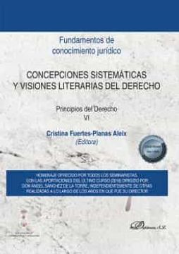 portada Concepciones Sistemáticas y Visiones Literarias del Derecho: Principios del Derecho vi (in Spanish)
