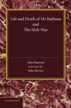 portada 'life and Death of mr Badman' and 'the Holy War' (en Inglés)