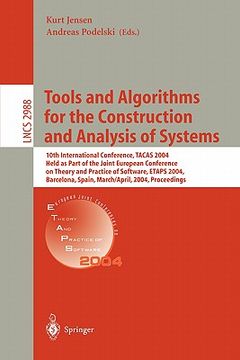 portada tools and algorithms for the construction and analysis of systems: 10th international conference, tacas 2004, held as part of the joint european confe (in English)