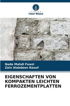 portada Eigenschaften Von Kompakten Leichten Ferrozementplatten (en Alemán)