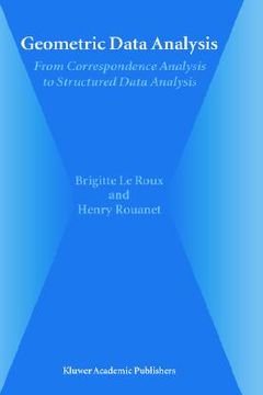 portada geometric data analysis: from correspondence analysis to structured data analysis (en Inglés)