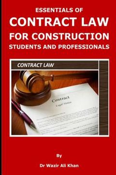 portada Essentials of Contract Law for Construction Students and Professionals