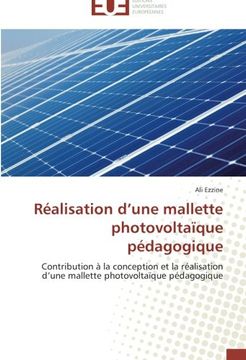 portada Realisation D'Une Mallette Photovoltaique Pedagogique