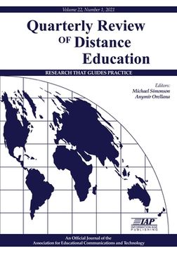 portada Quarterly Review of Distance Education Volume 22Number 12021 (en Inglés)