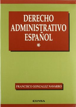 portada Derecho Administrativo Español Tomo i