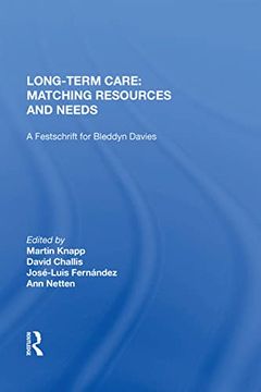 portada Long-Term Care: Matching Resources and Needs (en Inglés)