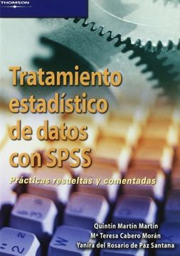portada Tratamiento Estadístico de Datos con Spss. Prácticas Resueltas y Comentadas (in Spanish)