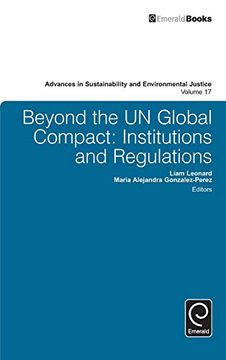 portada Beyond the un Global Compact: Institutions and Regulations (Advances in Sustainability and Environmental Justice, 17) (en Inglés)