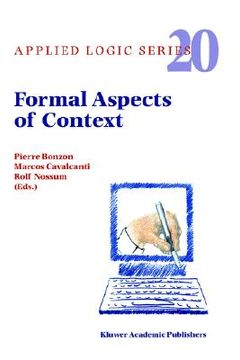 portada formal aspects of context (en Inglés)