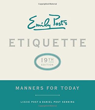 portada Emily Post's Etiquette: Manners for Today (Emily's Post's Etiquette (Thumb Indexed)) (en Inglés)