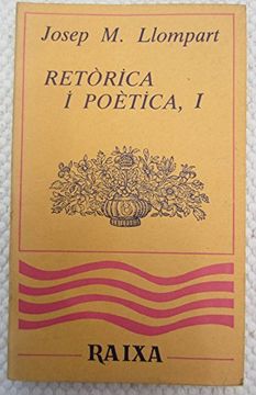 portada Retòrica i Poètica, 1 (en Catalá)
