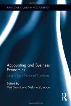 portada Accounting and Business Economics: Insights From National Traditions (Routledge Studies in Accounting) 